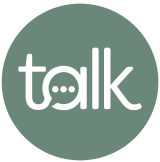 Talk logo